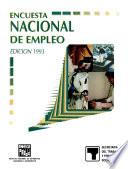 libro Encuesta Nacional De Empleo 1993